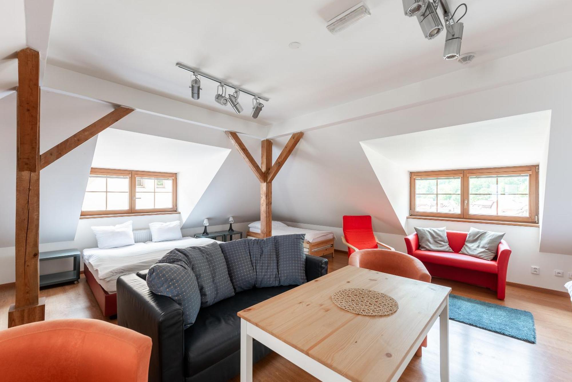Apartman Muzeum Obchodu Karlštejn Exteriör bild