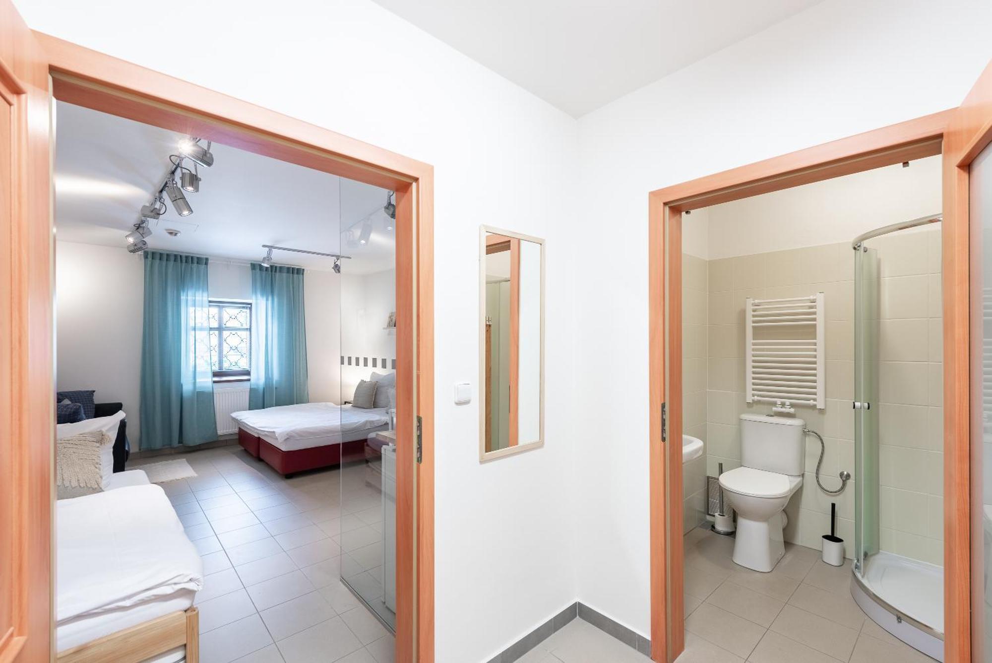 Apartman Muzeum Obchodu Karlštejn Exteriör bild
